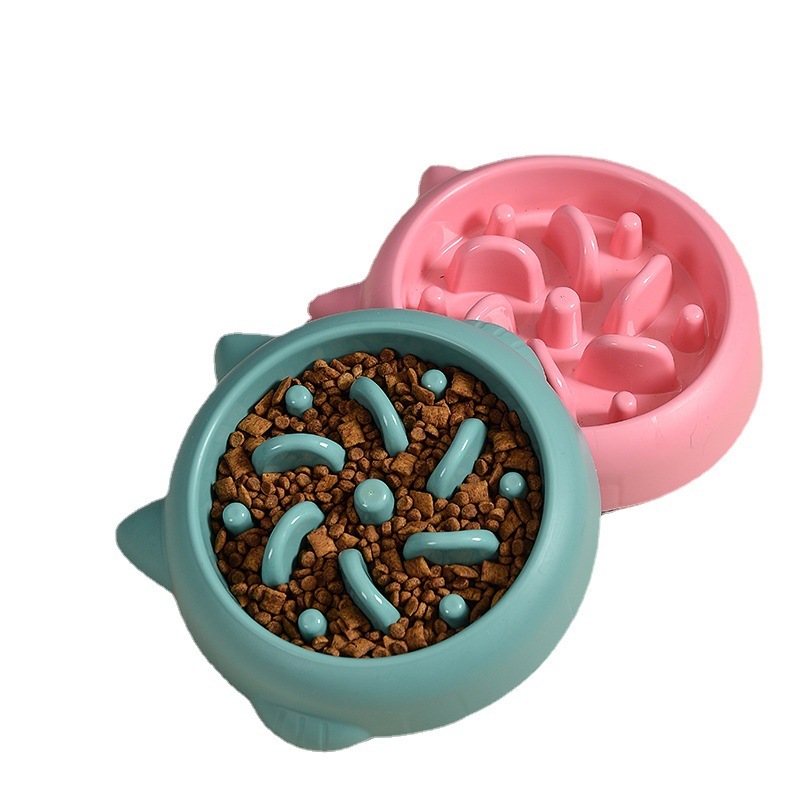 Slow Feeder Dog Bowl for Dogs & Cats – Anti-Gulping Pet Food Dish - Image 8