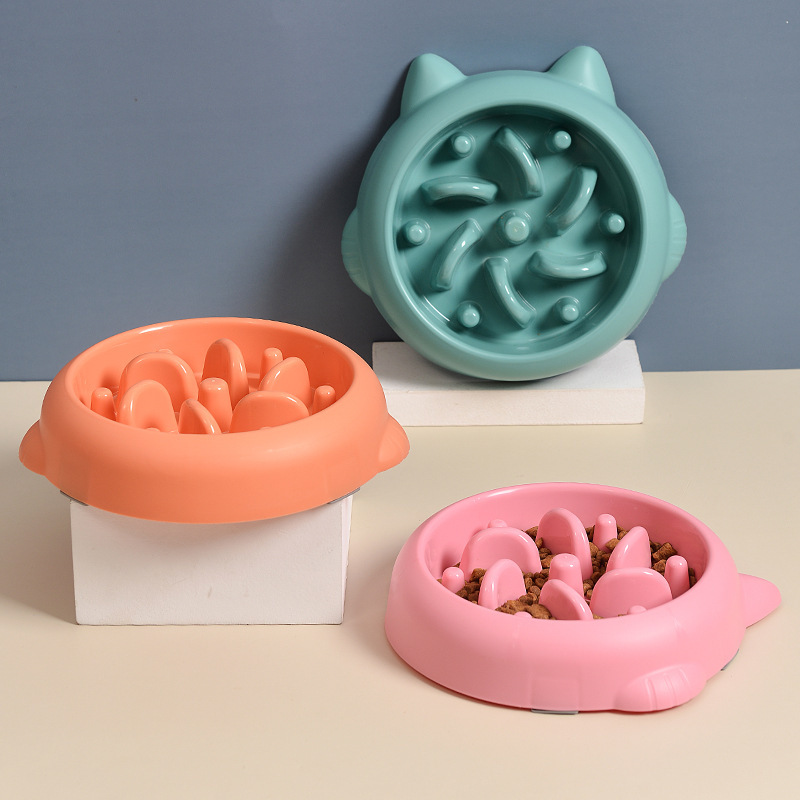 Slow Feeder Dog Bowl for Dogs & Cats – Anti-Gulping Pet Food Dish - Image 7